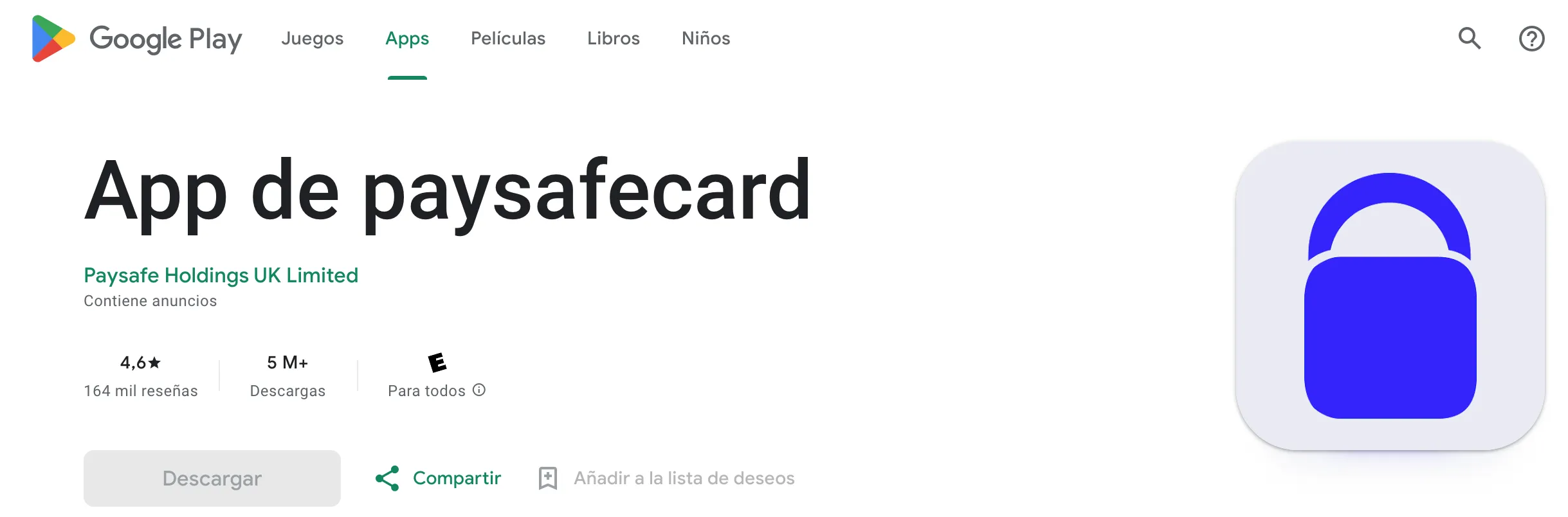 Paysafecard Android app