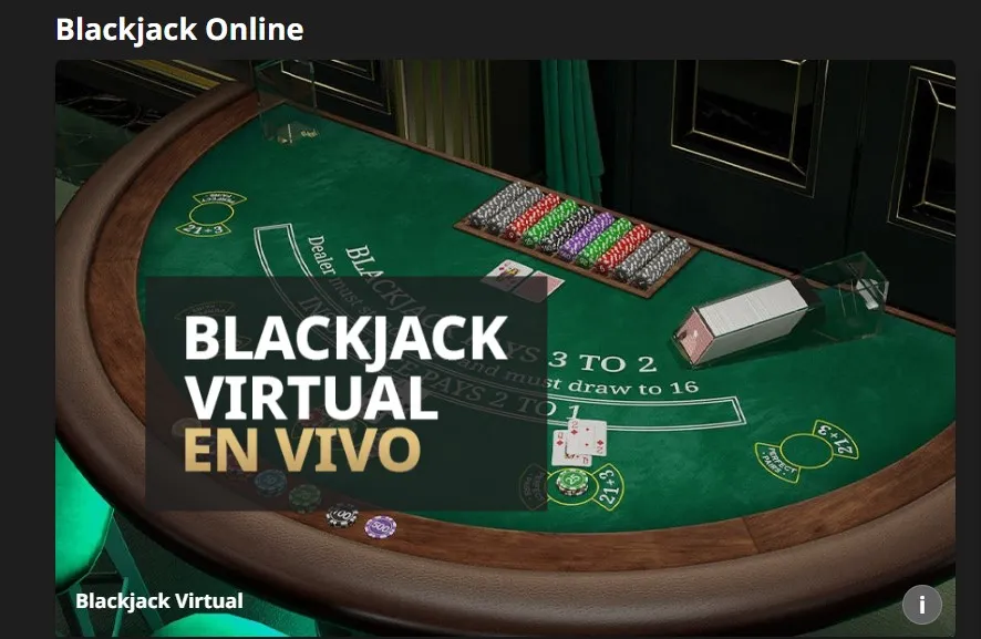 casinos online blackjack vivo